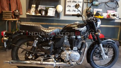 Royal enfield bullet 350 best sale onyx black