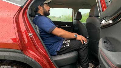 Kia Seltos Interior Rear Legroom With Occupant Ima