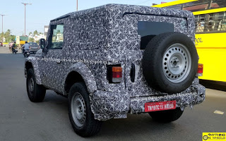 2020 Mahindra Thar Rear