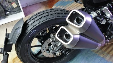 Indian Ftr 1200 Range India Launch Exhaust Close U