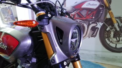 Indian Ftr 1200 Range India Launch Headlight And B