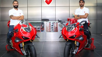 First Two Ducati Panigale V4 R Bikes Delivered In