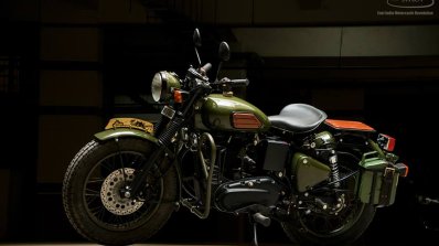 Modified Royal Enfield Electra Eimor Customs Left