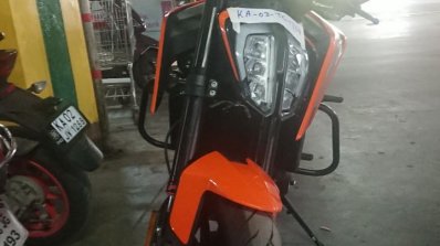 Ktm 790 Duke Spied In India Front