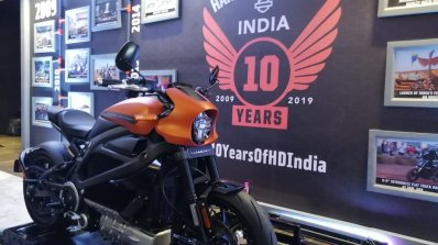 Harley Davidson Livewire Showcased In India Right