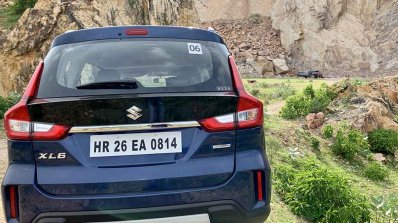 Maruti Xl6 Test Drive Review Images Rear 1