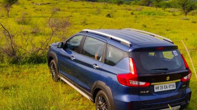 Maruti Xl6 Test Drive Review Images Rear Angle 7