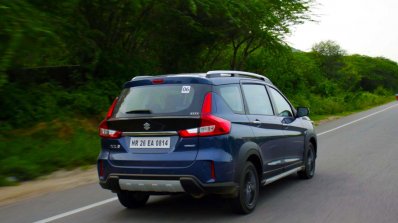Maruti Xl6 Test Drive Review Images Rear Angle Act