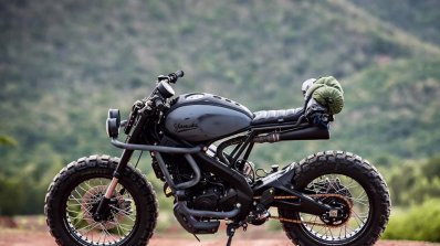 Modified Yamaha Xsr155 K Speed Left Side