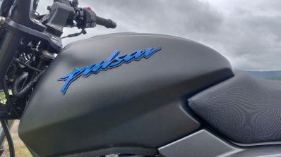 Bajaj Pulsar 125 Detail Shots Fuel Tank Left Side