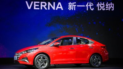 Chinese Spec 2020 Hyundai Verna Facelift Left Side