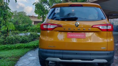 Renault Triber Test Drive Review Images Rear 4