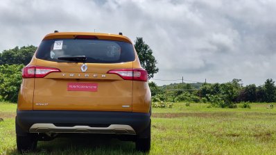Renault Triber Test Drive Review Images Rear 6