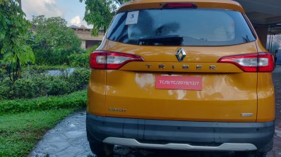 Renault Triber Test Drive Review Images Rear 9