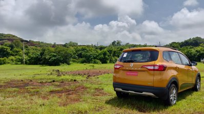 Renault Triber Test Drive Review Images Rear Three