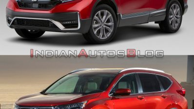 2020 Honda CR-V (facelift) vs. 2017 Honda CR-V - Old vs. New