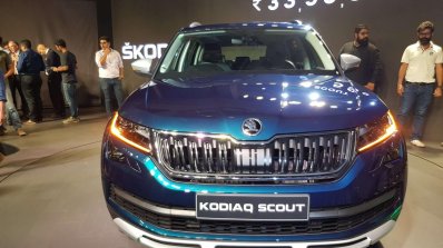 Indian Spec Skoda Kodiaq Scout Front Launch Image