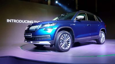 Indian Spec Skoda Kodiaq Scout Front Three Quarter