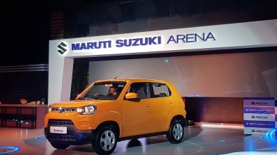 Maruti S Presso Front Three Quarters Launch