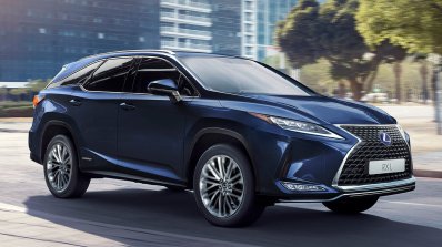 2019 Lexus Rx L Facelift Front Three Quarters Dyna