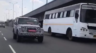 2020 Mahindra Thar Front Quarter 1