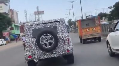 2020 Mahindra Thar Rear