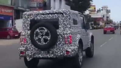 2020 Mahindra Thar Rear Quarter