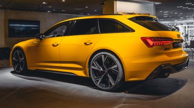 2020 Audi Rs 6 Avant Vega Yellow 1