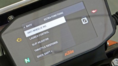 Ktm 790 Duke First Ride Review Instrument Console
