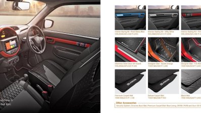 Maruti S Presso s accessories detailed