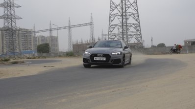 Audi Rs5 Images Front Angle Cornering Shot