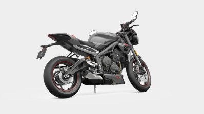 2020 Triumph Street Triple Rs Silver Studio Shots