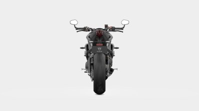 2020 Triumph Street Triple Rs Silver Studio Shots