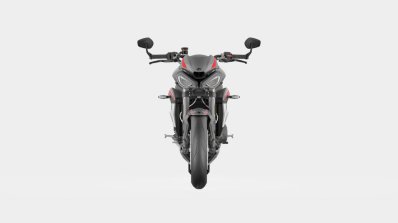 2020 Triumph Street Triple Rs Silver Studio Shots