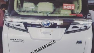 Toyota Yaris Rear Profile