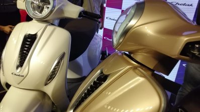Bajaj Chetak Electric Scooter Unveiled On Stage Fr