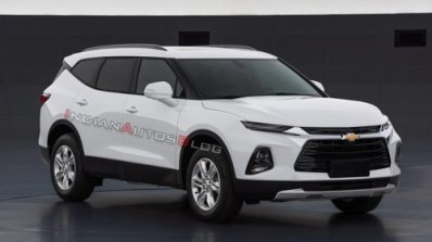 2020 Chevrolet Blazer Xl Front Three Quarters Leak