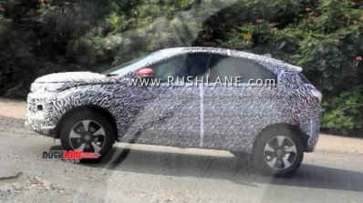 2020 Tata Nexon Spied Front Side Rear Headlight Le