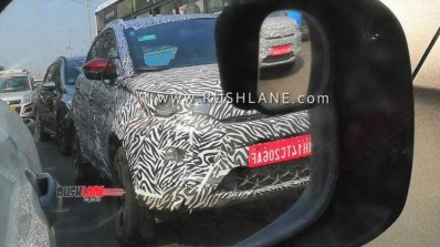 2020 Tata Nexon Spied Front Side Rear Headlight Le