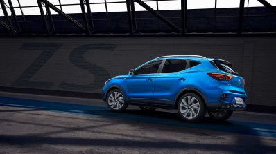 2020 Mg Zs Facelift Rear Three Quarters Left Side