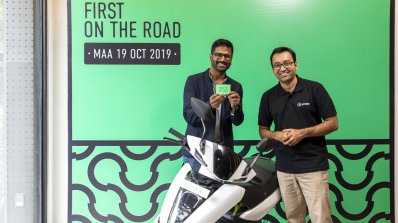 Ather 450 Chennai Deliveries Key Handover 2