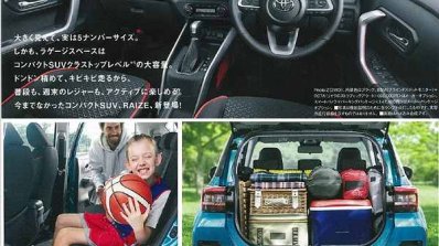 Toyota Riaze Interior And Boot Capacity