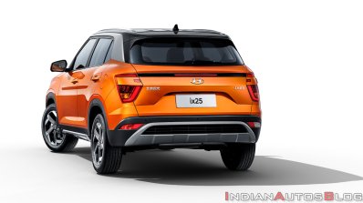 2020 Hyundai Ix25 2020 Hyundai Creta Rear Three Qu