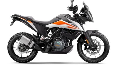 2020 Ktm 390 Adventure White Studio Shots Right Si
