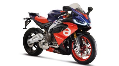 Aprilia Rs 660 Purple And Blue Right Front Quarter