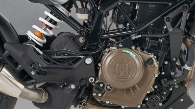 Husqvarna Vitpilen 401 Studio Shot Engine