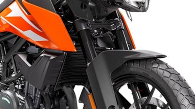 Ktm 250 Adventure Studio Shot Front Forks