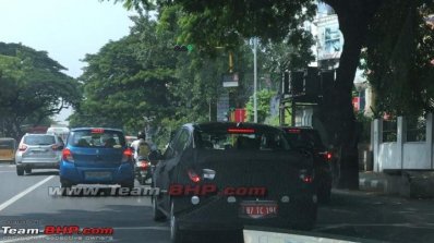 Hyundai Xcent 2nd Gen Spied Rear