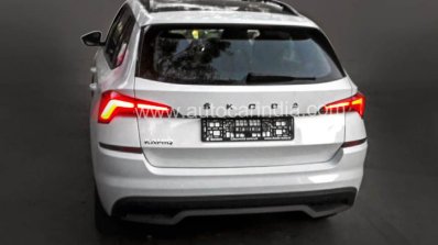 Skoda Kamiq Rear Fascia