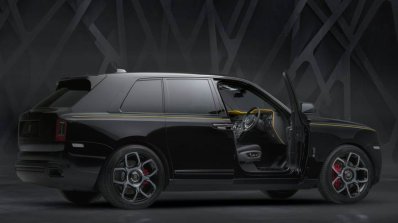 Rolls Royce Cullinan Black Badge Side Profile